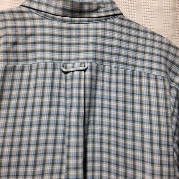 LORD&TAYLOR MENS COTTON FLANNEL LONG SLEEVE POCKET‎ BUTTON SHIRT XL - Picture 4 of 10